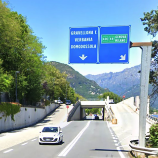 Autostrada A26, chiusura notturna tra Arona e Baveno