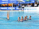 Le “ragazze” della Libertas Nuoto Novara in luce  agli italiani di sincronizzato