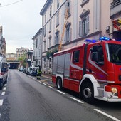 Incidente domestico ad Arona, intervengono i vigili del fuoco