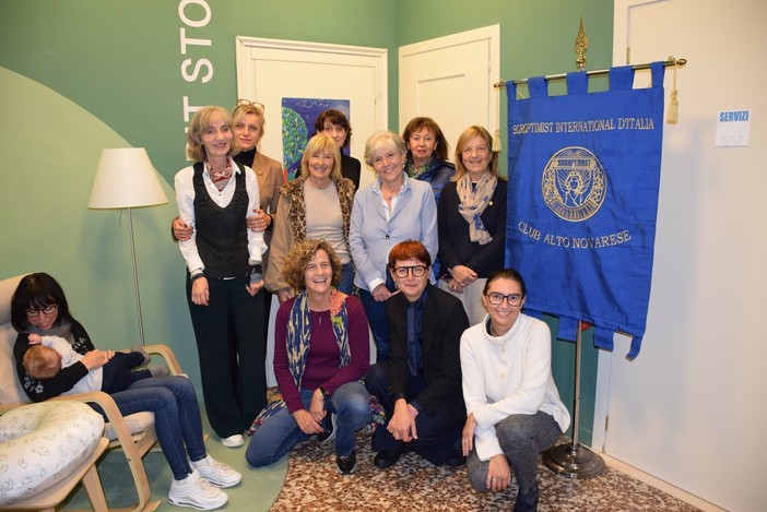 Inaugurato il Soroptimist Baby Point a Borgomanero