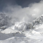 Forte vento in montagna: pericolo valanghe moderato in alta quota