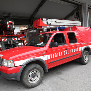 Forti raffiche di vento sul lago d'Orta: alberi caduti e vigili del fuoco in azione