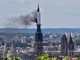 Francia, vasto incendio nella cattedrale di Rouen