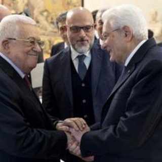 Mattarella riceve Mahmoud Abbas: &quot;Subito due Stati due popoli&quot;