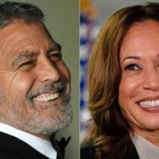Clooney sostiene Harris e ringrazia Biden: &quot;Ha salvato di nuovo la democrazia&quot;